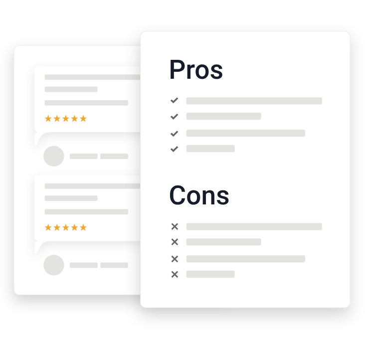 Review pros and cons